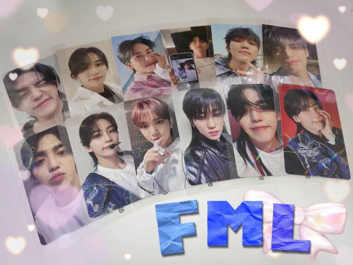 seventeen セブチ fml 会場限定 トレカ ユニバ 東京 コンプ SEVENTEEN