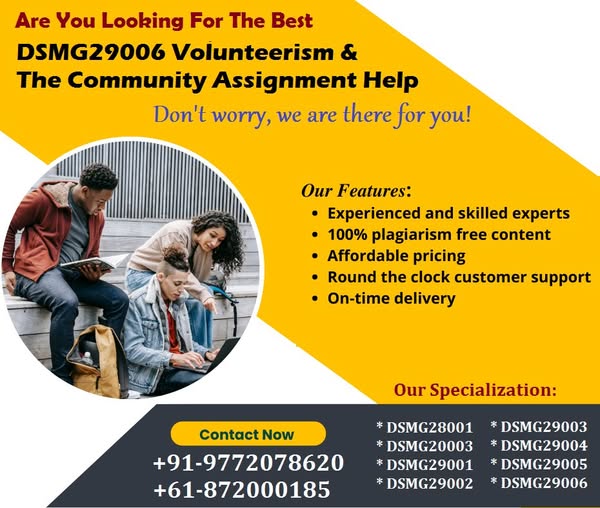 ShirleyNicole26's tweet photo. You can get our best DSMG29006 Volunteerism and the Community assignment help and online tutor services.
#DSMG29003 #DSMG29002 #DSMG20003 #DSMG29006 #DSMG29004 #DSMG29005 #AssignmentHelp #AssignmentHelpAustralia #HemeworkHelp #CourseHelp #Australia #AssessmentHelp #CQUniversity https://t.co/TCxr9aFpqO