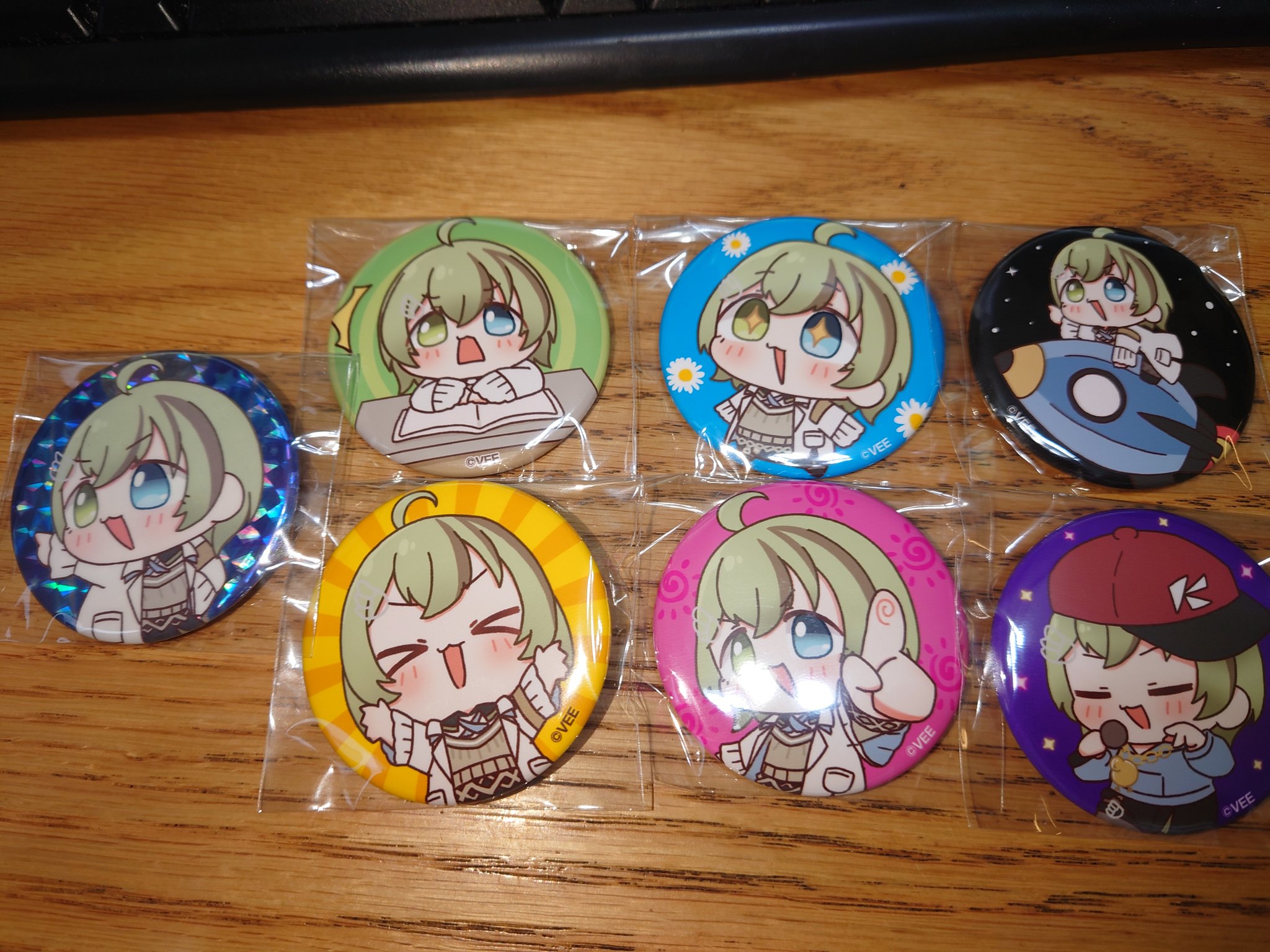 ワタナベマホト 缶バッチ にっしー@ミナホ全通 on X: 