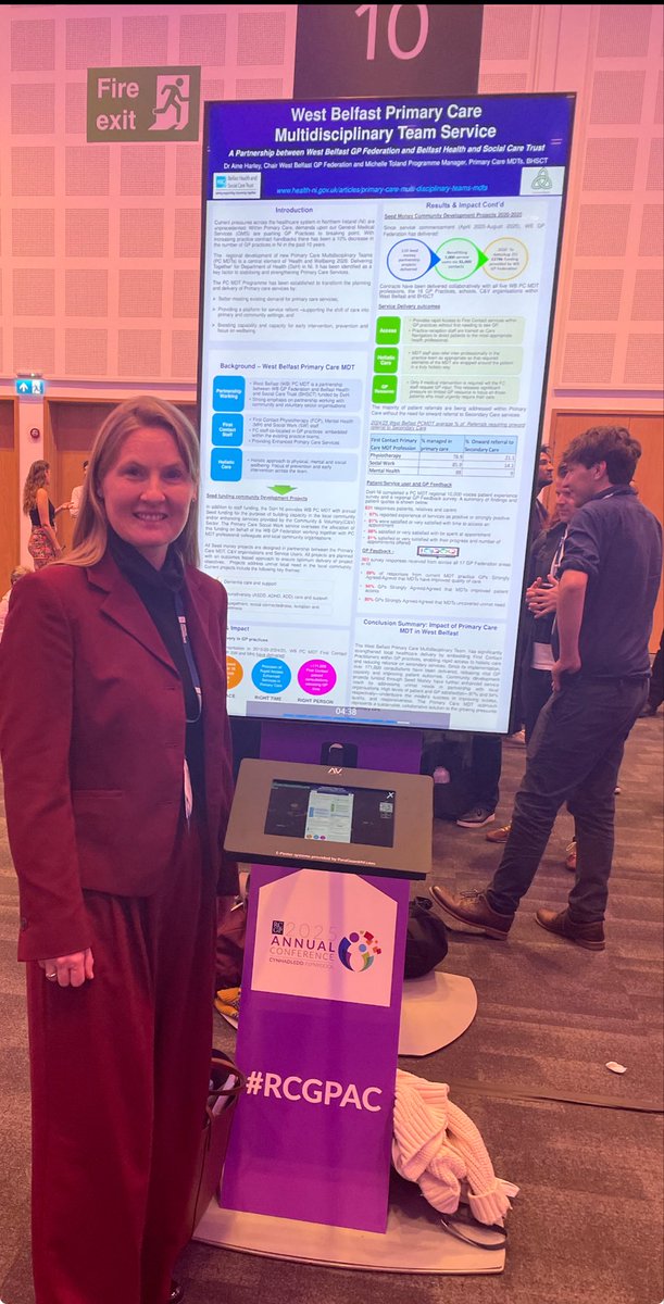 AineHarley's tweet photo. Connection really IS our SUPERPOWER! Inspired after an amazing few days at #RCGPAC25 Energy was infectious! Travelled with an amazing group of GP’s from NI! Thx to @mtolandahp for gentle nudge! #eposter #mdt #seedfunding @WestBelfastGP https://t.co/EDmWOKKxjz