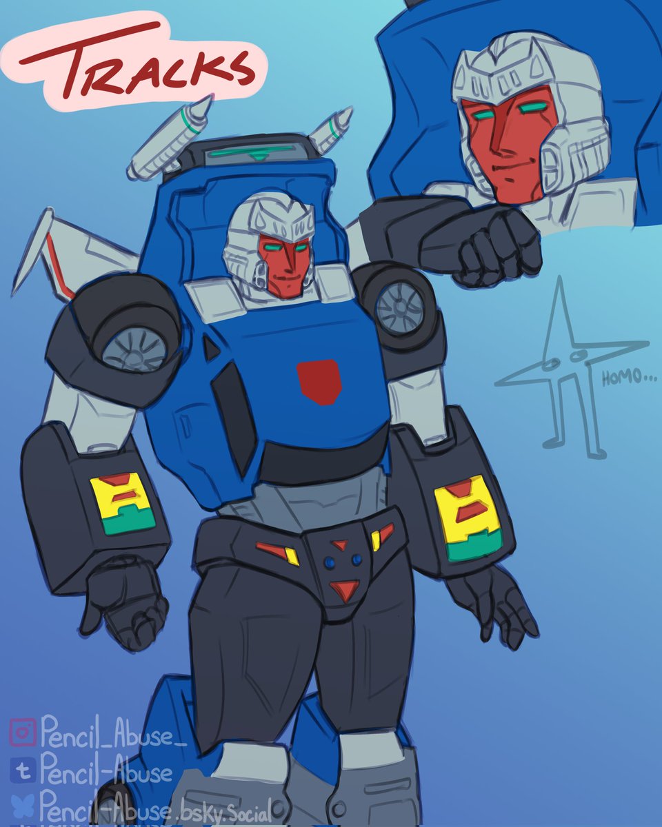 pencil_abuse's tweet image. Tracks for the 5 fans out there
#maccadam #transformers #tfart