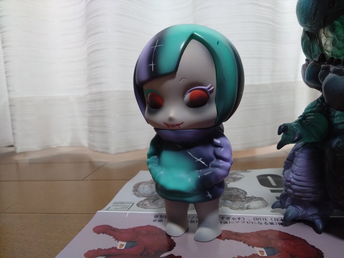 CUTIE バーニングトリケラトプス 日本玩具製作所 シカフェス ソフビ CUTIE バーニングトリケラトプス 日本玩具製作所 シカフェス