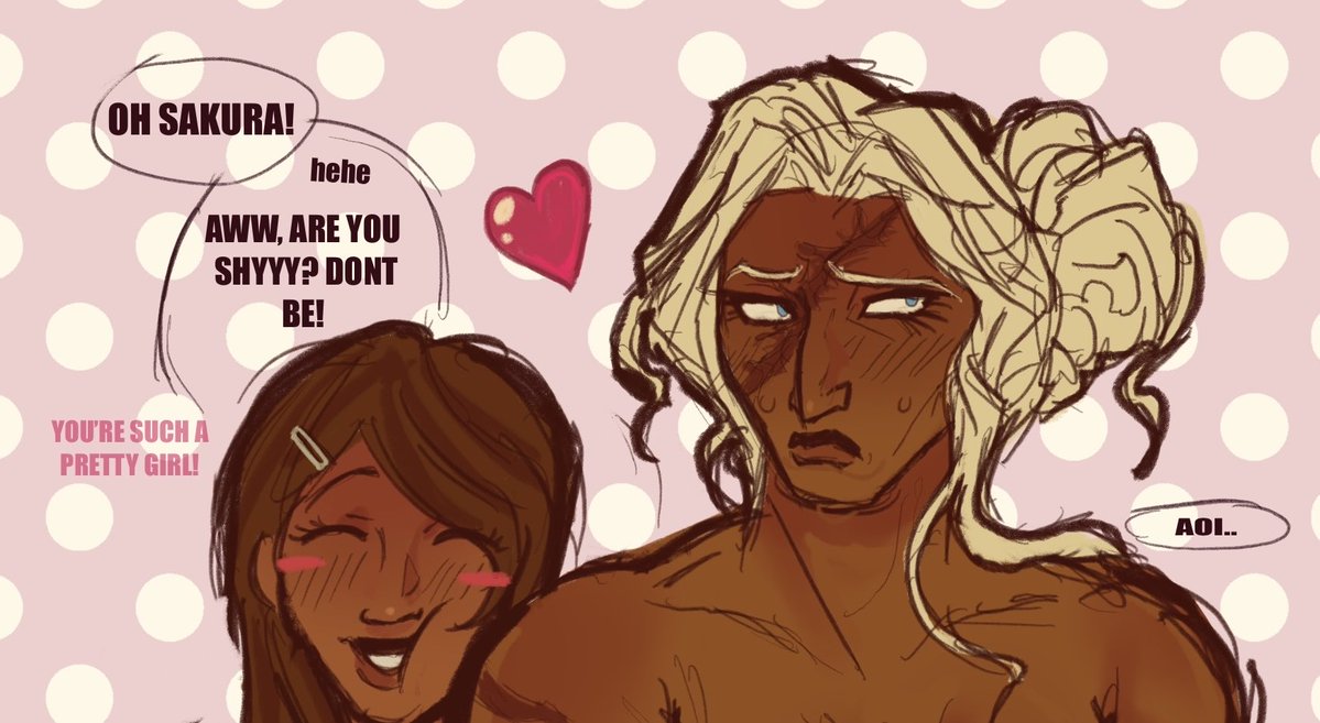 avisscavea's tweet image. aaanddd this is all i’m sharing i love them i love yuri #blessed #sakuraoi #yuri