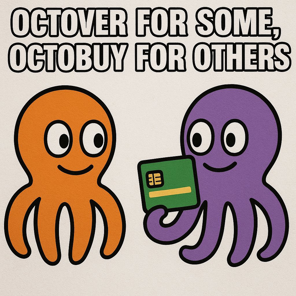 Octover for some, Octobuy for others 

#crypto #rekt