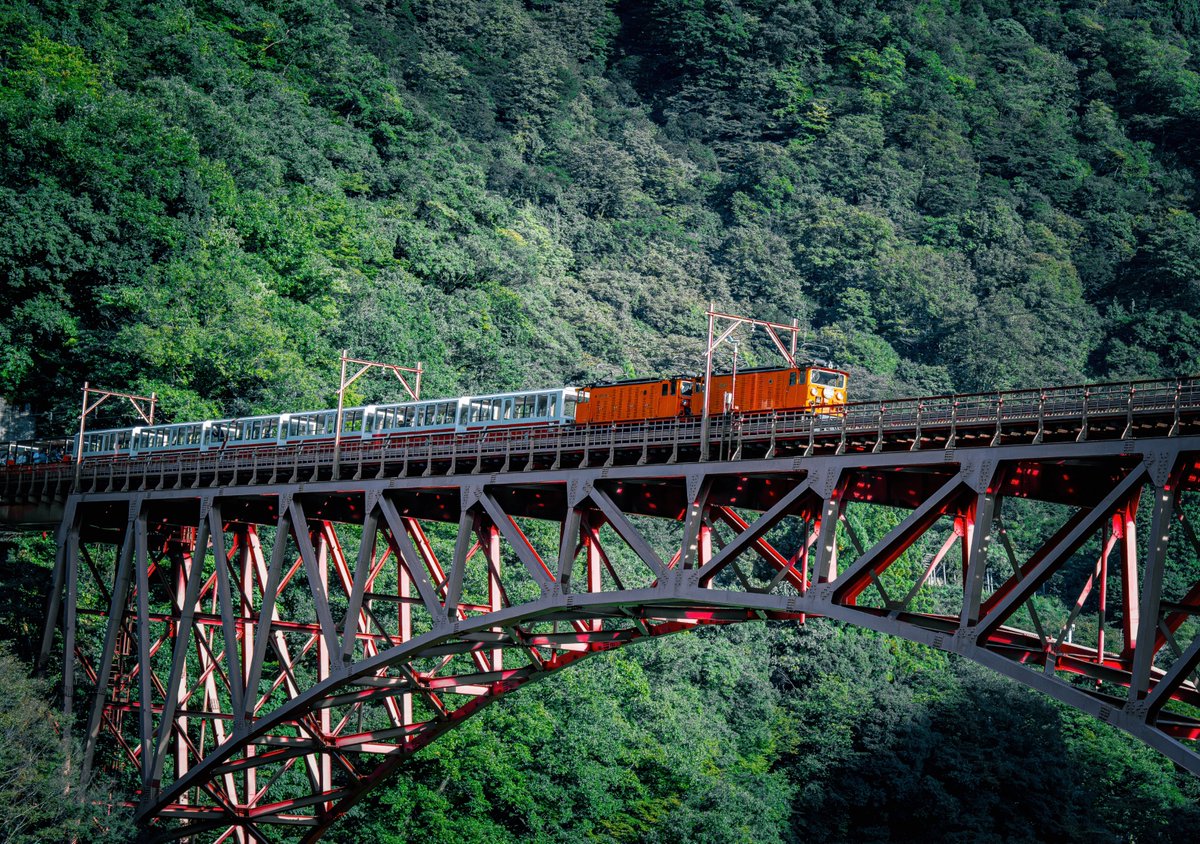 taka_666_'s tweet image. 黒部峡谷トロッコ電車に乗って行く小旅行その3  

#写真好きな人と繋がりたい 
#黒部峡谷トロッコ電車
