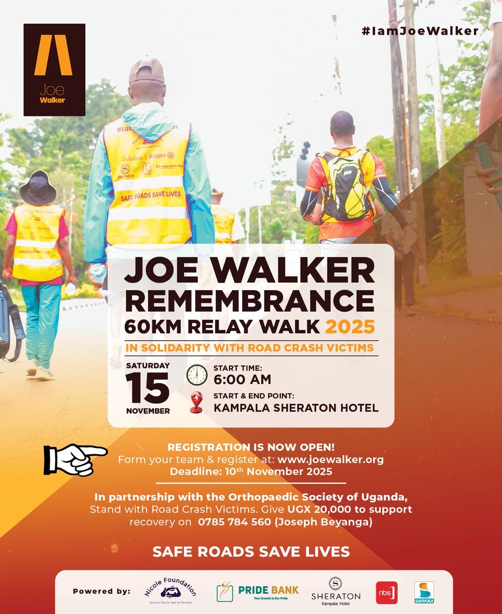 Road crashes are KILLING 14 people and seriously injuring 45 others everyday, majority pedestrians and cyclists.

We need to stop this madness, make our roads safe and ensure everyone #GetHomeSafe.

Join us, support and let’s take a step to make a difference. Register your teams
