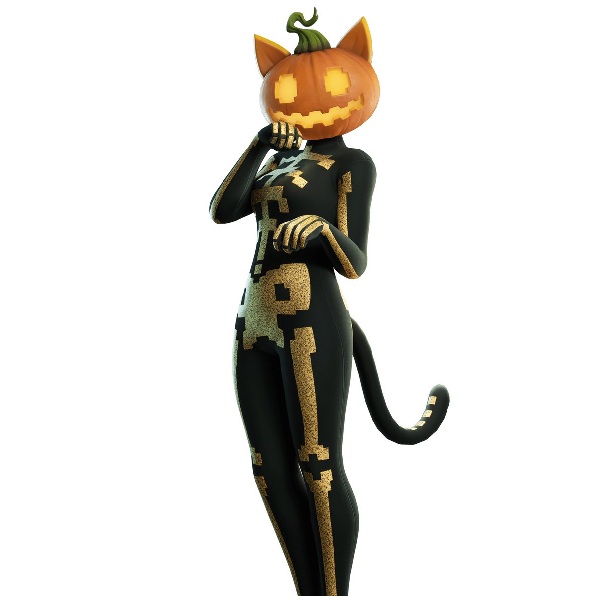 🔞 // Sonic as Spice cat pumpkin fortnite (i got bored coloring it so i fear this is all)