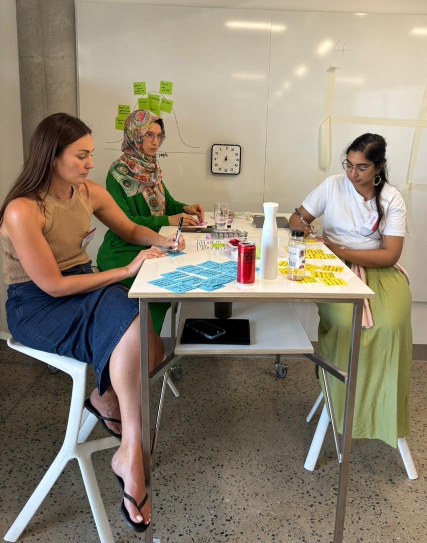 SoapboxSciCT's tweet image. BTS ✨ Our 2025 speakers have been busy training with the Hasso Plattner d-school Afrika at UCT!

We explored storytelling, audience connection, and making science fun! #SoapboxScience will be on the streets of #CapeTown on 15 Nov at the V&amp;amp;A Waterfront 🌊

We’re ready 💪 are you?