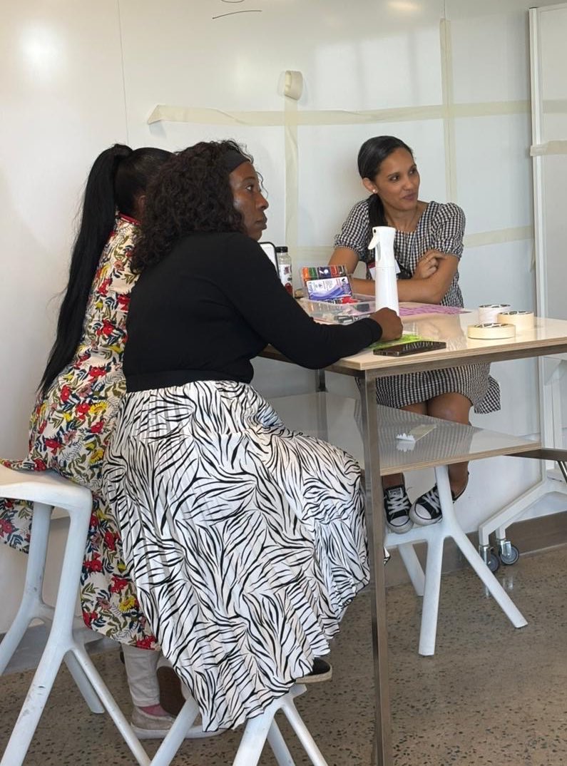 SoapboxSciCT's tweet image. BTS ✨ Our 2025 speakers have been busy training with the Hasso Plattner d-school Afrika at UCT!

We explored storytelling, audience connection, and making science fun! #SoapboxScience will be on the streets of #CapeTown on 15 Nov at the V&amp;amp;A Waterfront 🌊

We’re ready 💪 are you?