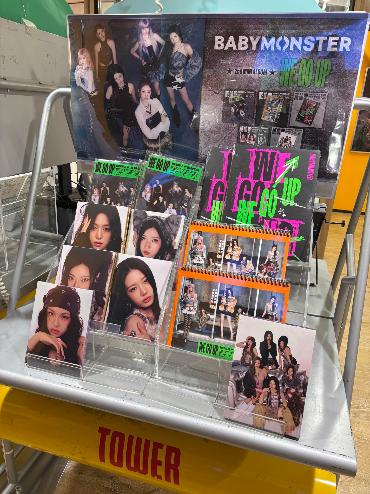 BABYMONSTER we go up トレカ タワレコ 特典 未開封 10枚