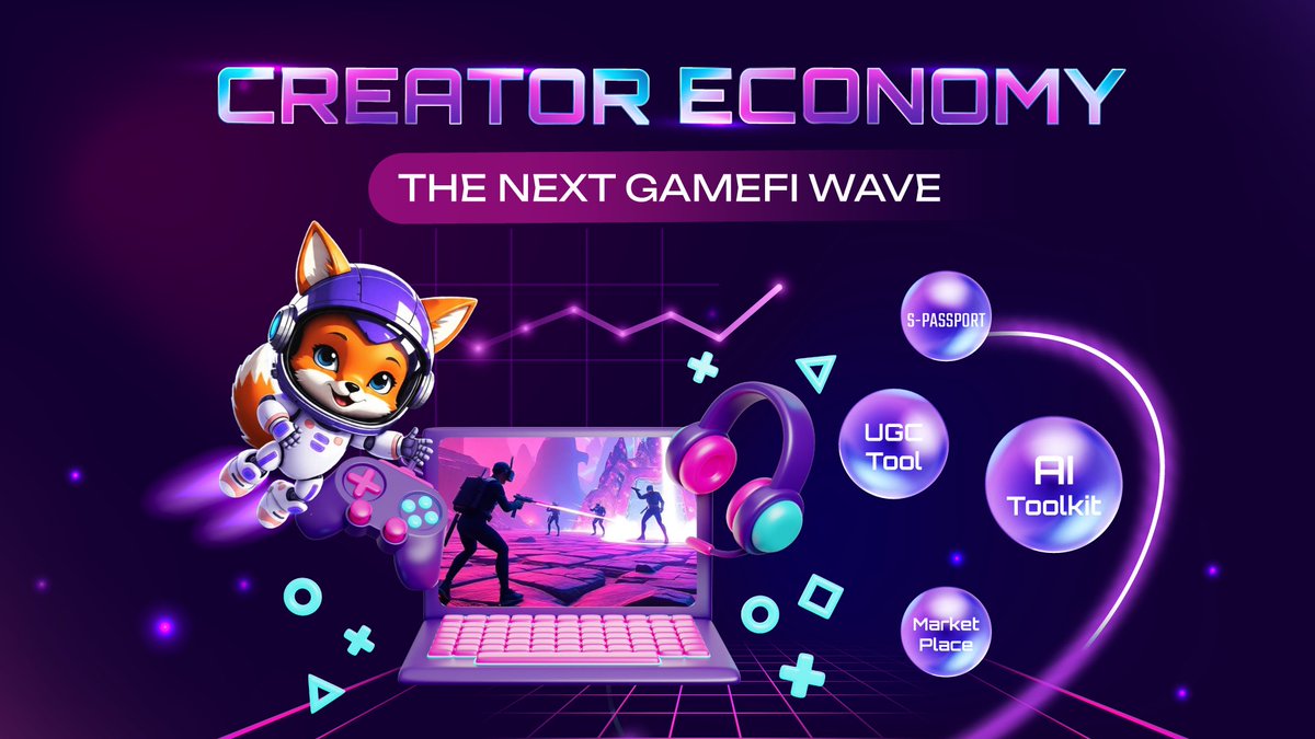 🎓THE CREATOR ECONOMY IN GAMEFI 🎮

The next big wave isn’t just Play-to-Earn — it’s Create-to-Earn 🌊

💡What is the Creator Economy?
 It’s a system where players, designers, and developers don’t just play the game — they build it.

 From creating maps, NFTs, and missions to