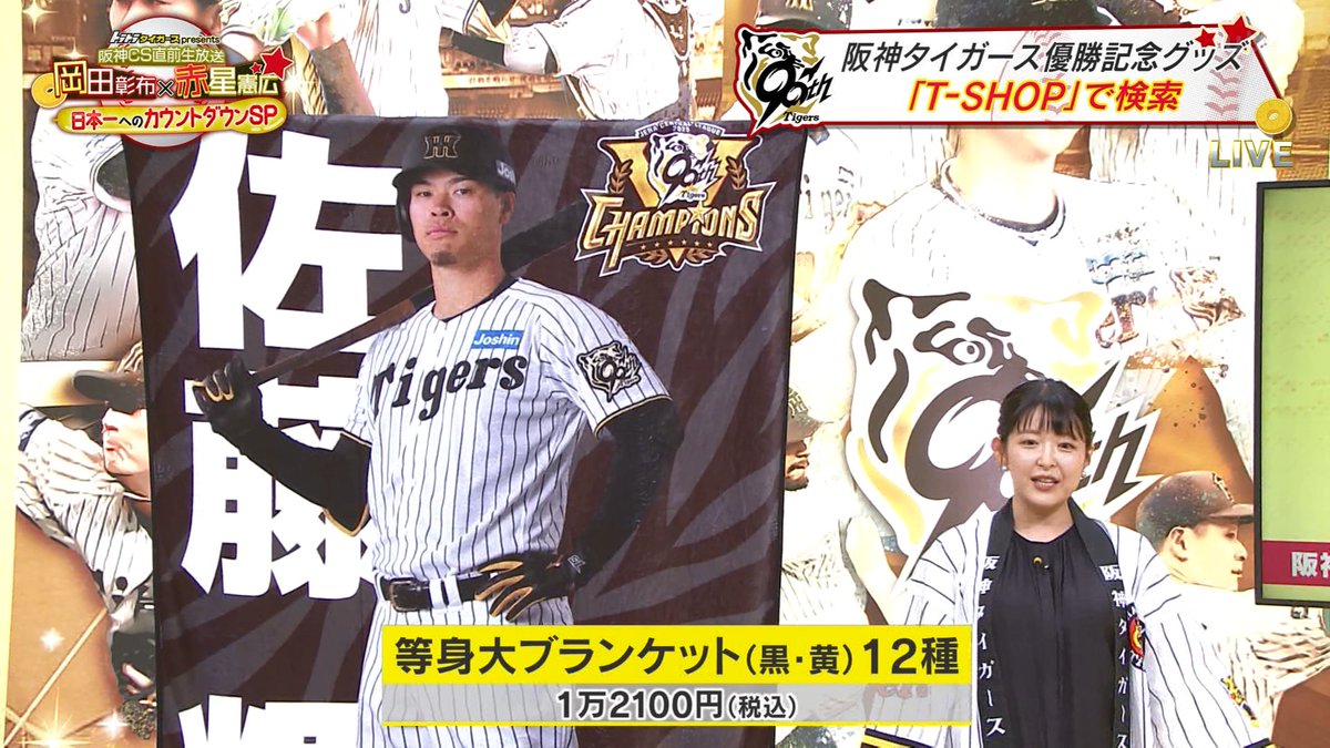 佐藤輝明選手等身大ブラケット1万2100円 佐藤輝明選手187cm 諸國沙代子