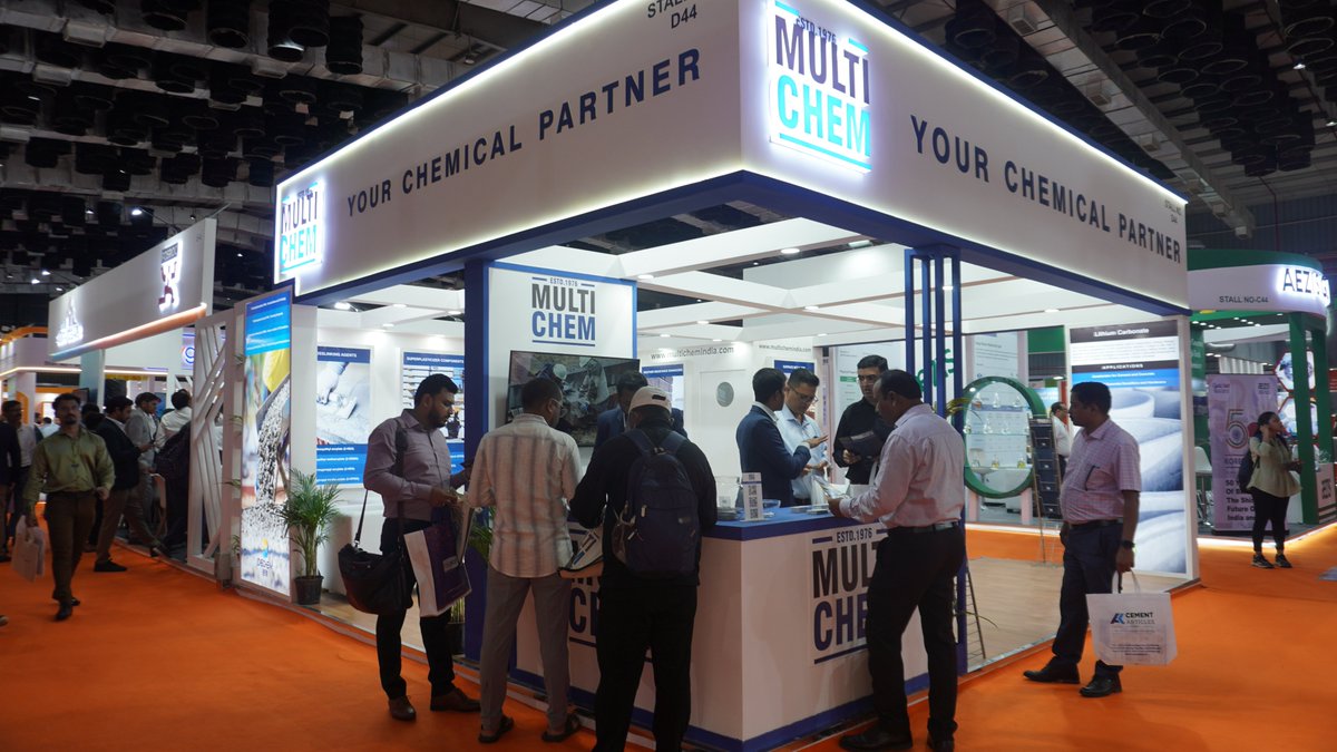 Multichemindia's tweet photo. We had an amazing time at World of Concrete 2025 – Mumbai! 🏗️

A big thank you to everyone who stopped by our booth and made this event a success!

Here’s to building stronger partnerships and a smarter, sustainable future together.

#WorldOfConcrete2025 #multichem #Construction https://t.co/2eul70KdXs