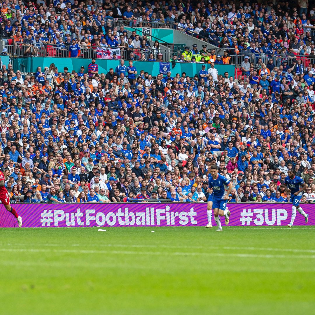 Calling all fans to #PutFootballFirst and join us in the nationwide 3UP Day of Action on Saturday 15 November 

Click below to find out more and how you can help all 72 National League clubs get our long overdue #3UP into the EFL 👇

🔗 tinyurl.com/49sk44k8