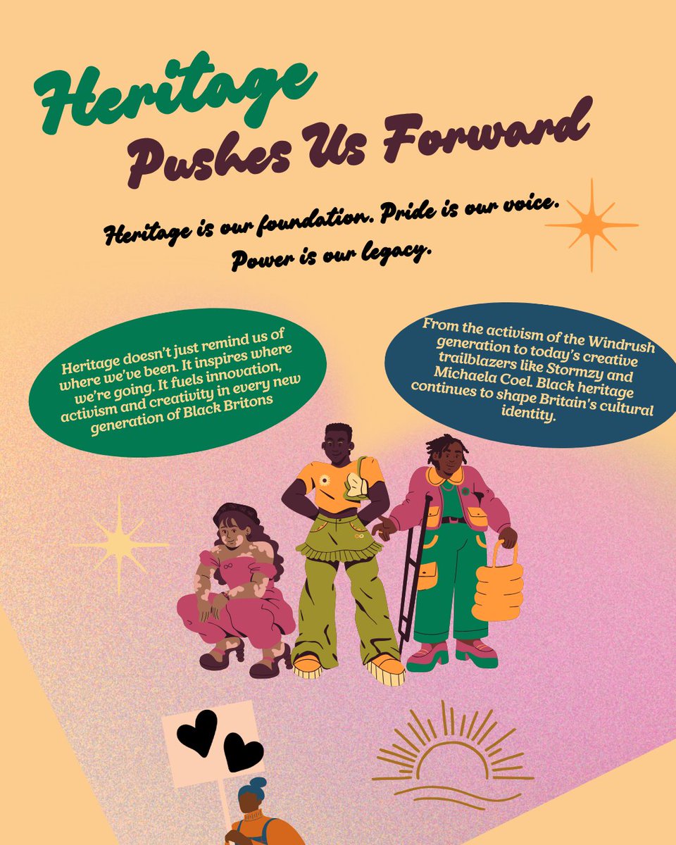 CurriculumBlack's tweet image. Heritage is our power, pride, and creativity. 💪🏾✨
From carnival to culture, our roots shape who we are and fuel the future.
#BlackHistoryMonth #ProudToBe #BlackBritishHeritage