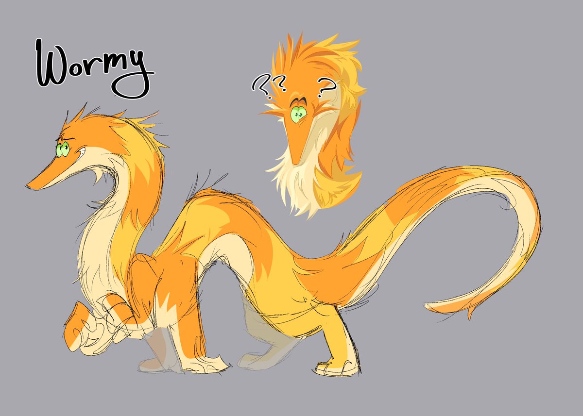 Michiganimator's tweet image. Wormy!! 🪱