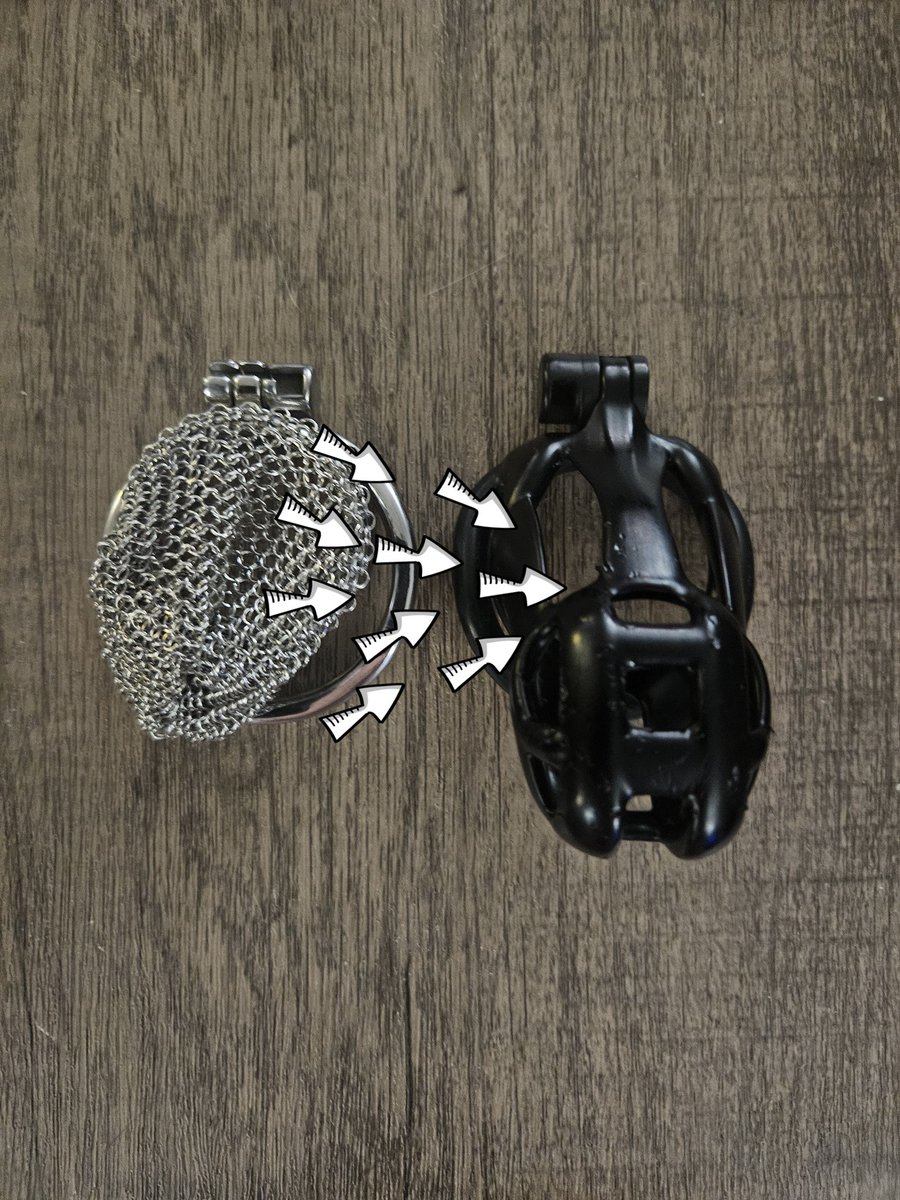 UbuFunXXX's tweet photo. Finished R&amp;R day, now time for a locktober cage transition... Who wants to see it on me?? https://t.co/XBol0VdIRa