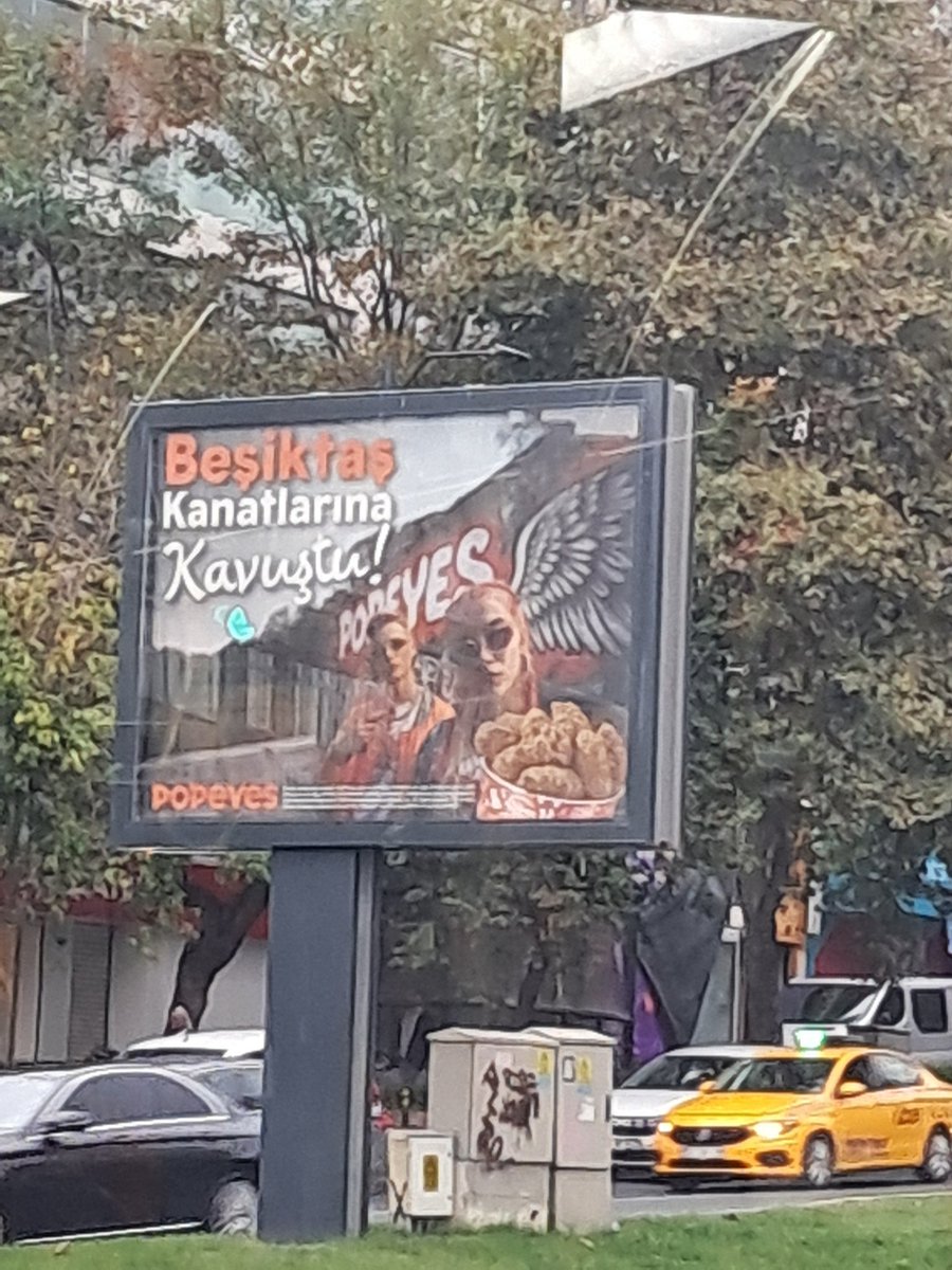 Son 4 yılın en iyi reklamı 
#Popeyes
#Besiktaş