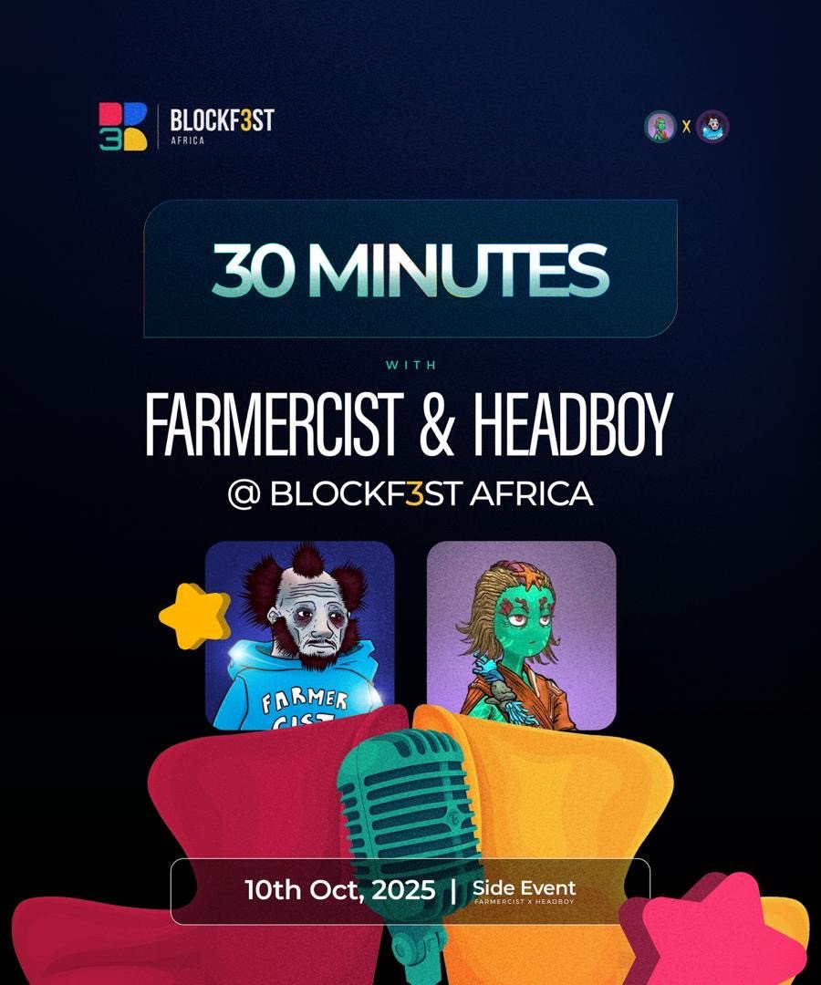 eazitechh's tweet image. Yesterday at the BLOCKFE3T side event hosted by @farmercist_eth × @NDIDI_GRAM, Farmercist emphasized the importance of sharing your wins on X.

That message really hit me, I’ve always been the type to keep my wins to myself. But today, I’m excited to change that.

I’ve officially…