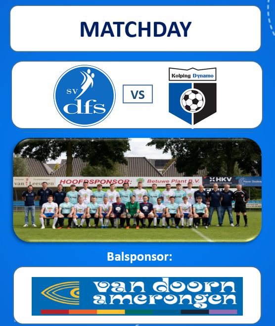 dfsopheusden's tweet image. ⚽️ @dfsopheusden 🆚️ @KolpingDynamo
🗓 zaterdag 11 oktober 2025
🕝 14:30u
🏟 Sportpark &apos;t Heerenland te Opheusden 
🗨 #comp  #dfskol

Pupil van de week: 
Vera Ermstrang:
voetbal.svdfs.nl/pupil-van-de-w…