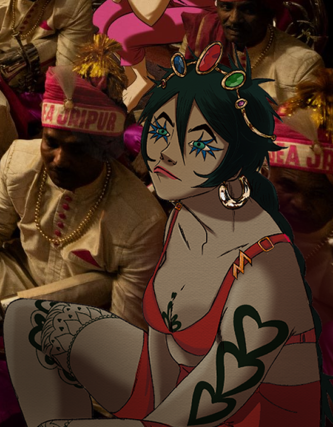 Maekurusu's tweet photo. what the fuck #gorillaz #gorillazoc https://t.co/MMboEaaun2