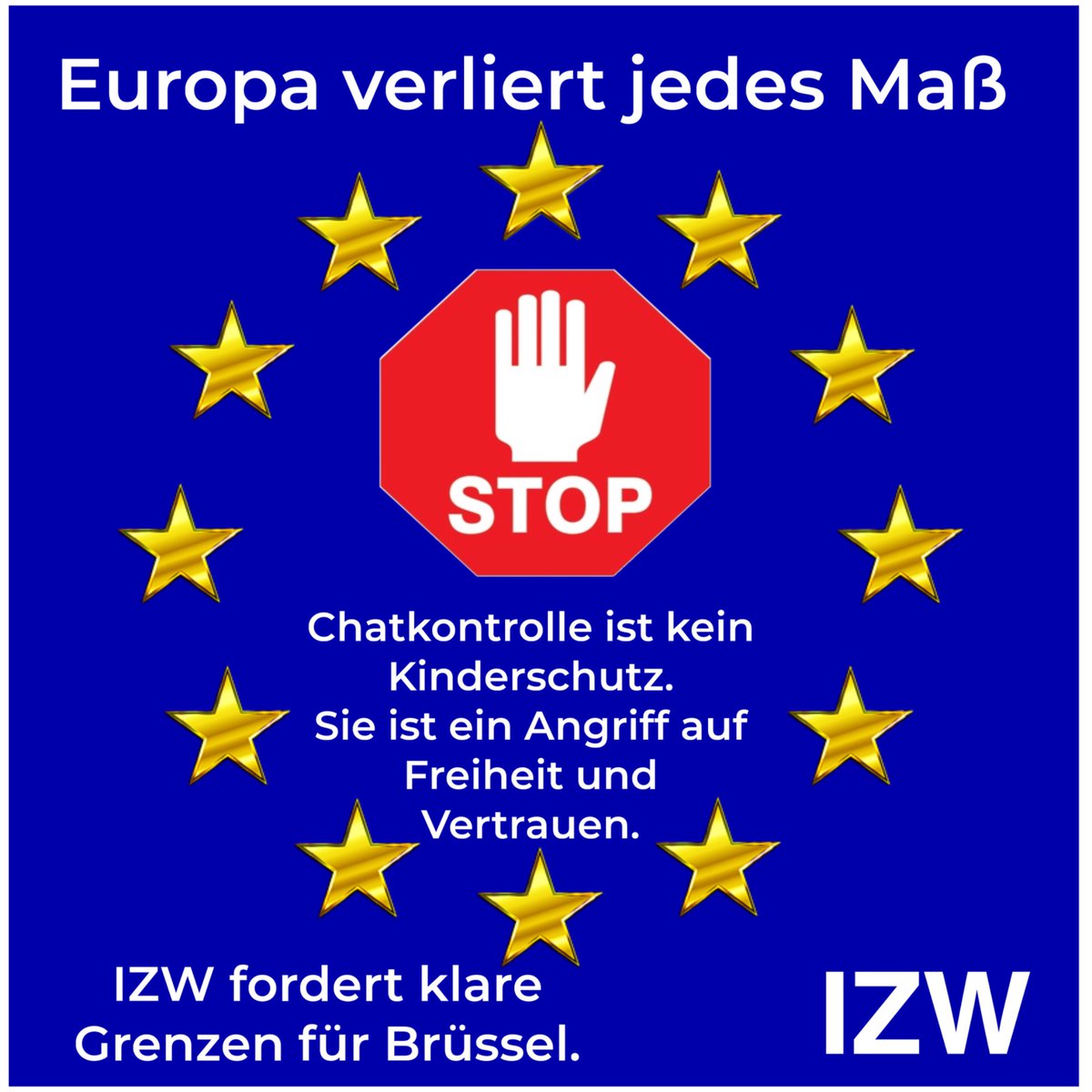 🛑 Was als Schutz getarnt ist, wird zur Einschränkung. Und so stirbt die Freiheit – Stück für Stück, digital und legal.
Europa braucht wieder Grenzen. Nicht geografisch, sondern im eigenen Machtanspruch.
👉 Meine Position für die #IZW - Initiative Zukunft Wirtschaft Deutschland