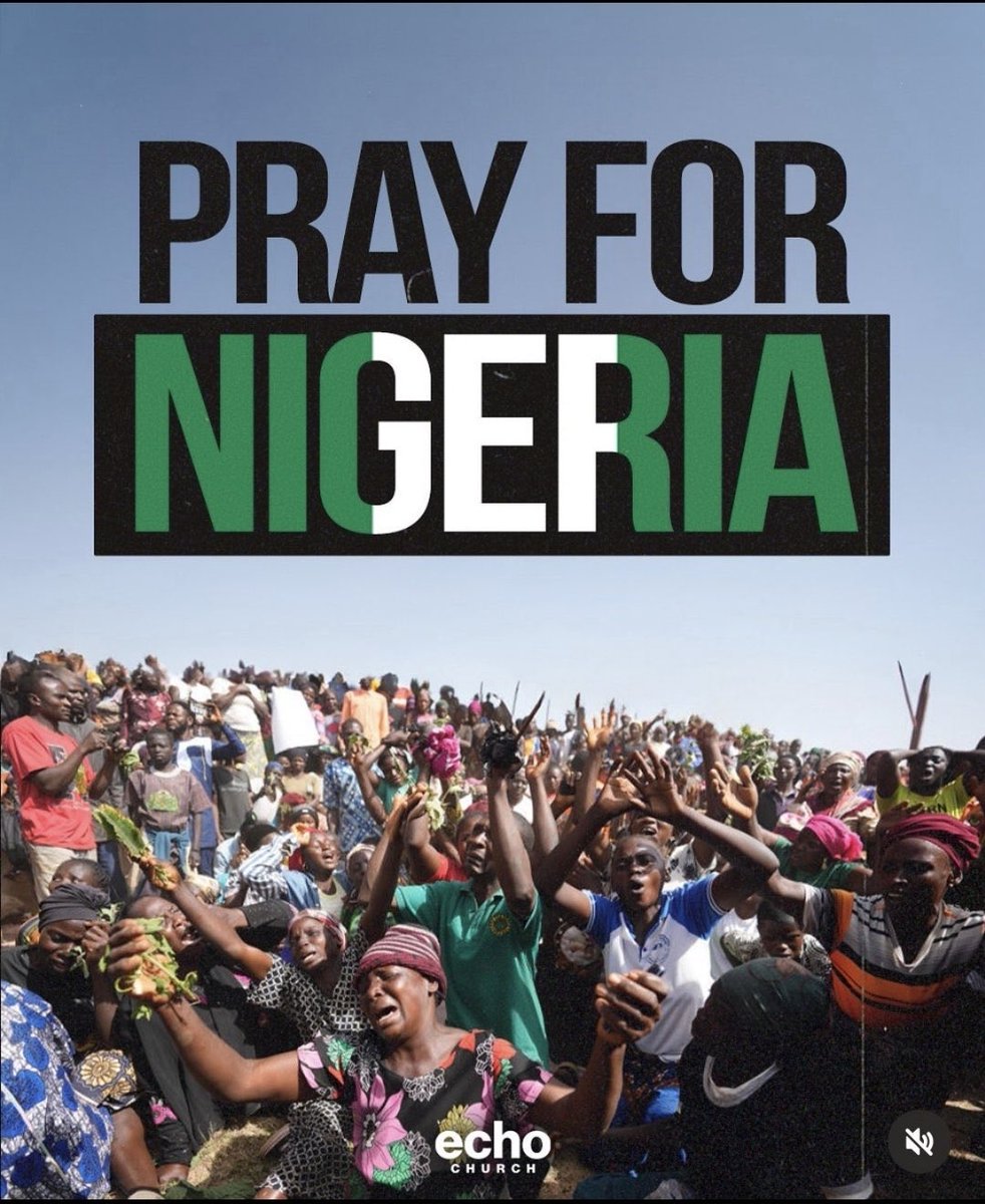 Los islamistas están masacrando a nuestros hermanos de Nigeria. Más de 7000 cristianos han muerto en lo que va del 2025. Hagamos que los poderosos miren hacia allá.