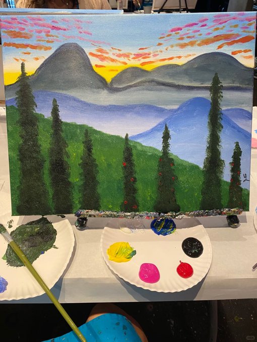 Sultana75322's tweet image. Brushed out of silence, every stroke has a story.🎨📷 #ArtInProgress #PaintingVibes #CreativeSoul #NaturePhotography  
#NatureLovers  
#Photography  
#WildlifePhotography  
#Landscape  
#PhotoOfTheDay  
#TravelPhotography  
#Instagood  
#NaturePerfection  
#EarthCapture