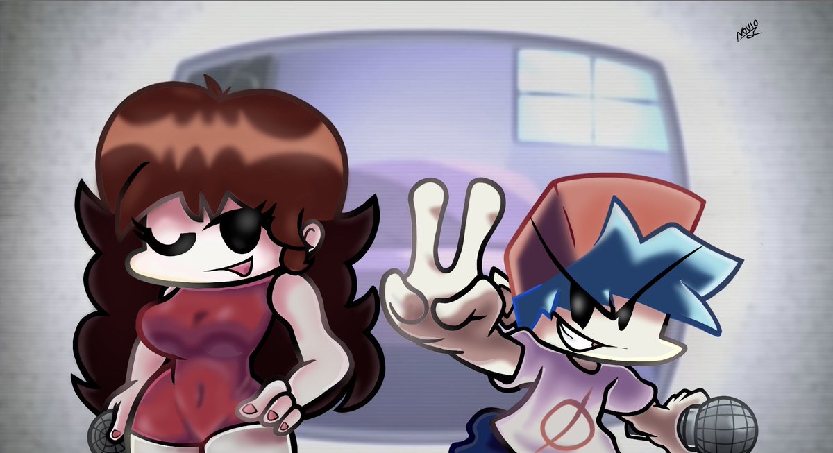 NovioMadness's tweet photo. I wanted to make em look more Madness #MariosMadness #fnfboyfriend #SecretExit https://t.co/G2ZeVJAuCt