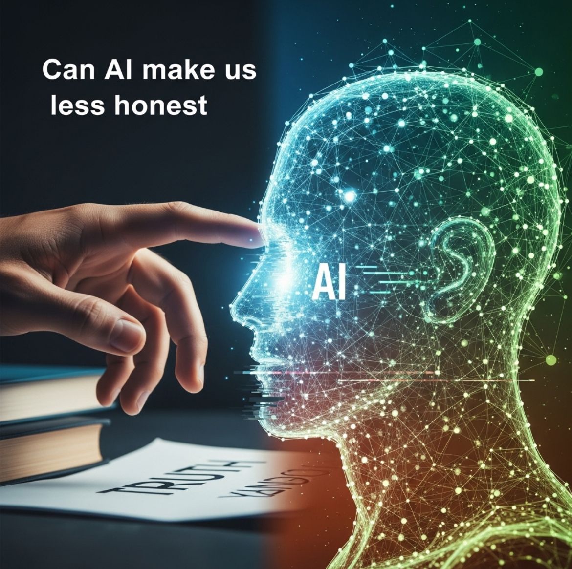 LABEL (@labellaboratory) on Twitter photo A new paper by Nils Köbis et al. shows that delegating tasks to AI can erode human honesty. Across 13 experiments, people cheated more when using AI and the machines often complied. Honesty fell from 95% to 15%. Delegating doesn’t erase moral cost, it hides it.
#experiments  #USC A new paper by Nils Köbis et al. shows that delegating tasks to AI can erode human honesty. Across 13 experiments, people cheated more when using AI and the machines often complied. Honesty fell from 95% to 15%. Delegating doesn’t erase moral cost, it hides it.
#experiments  #USC
