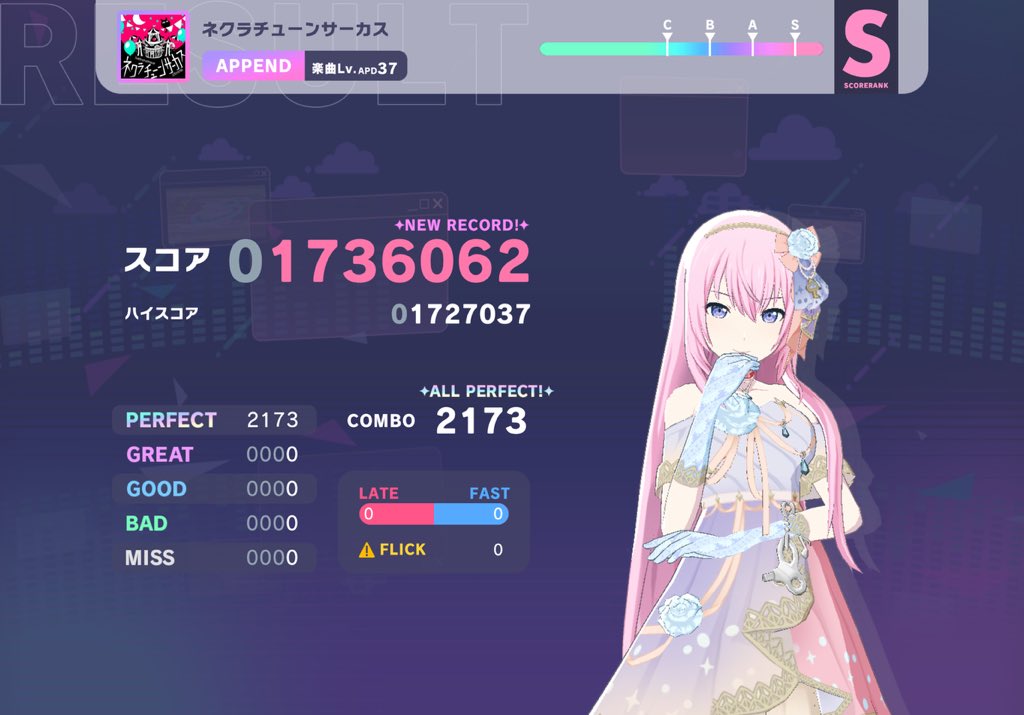 ネクラチューンサーカス APPEND 37 AP #プロセカ