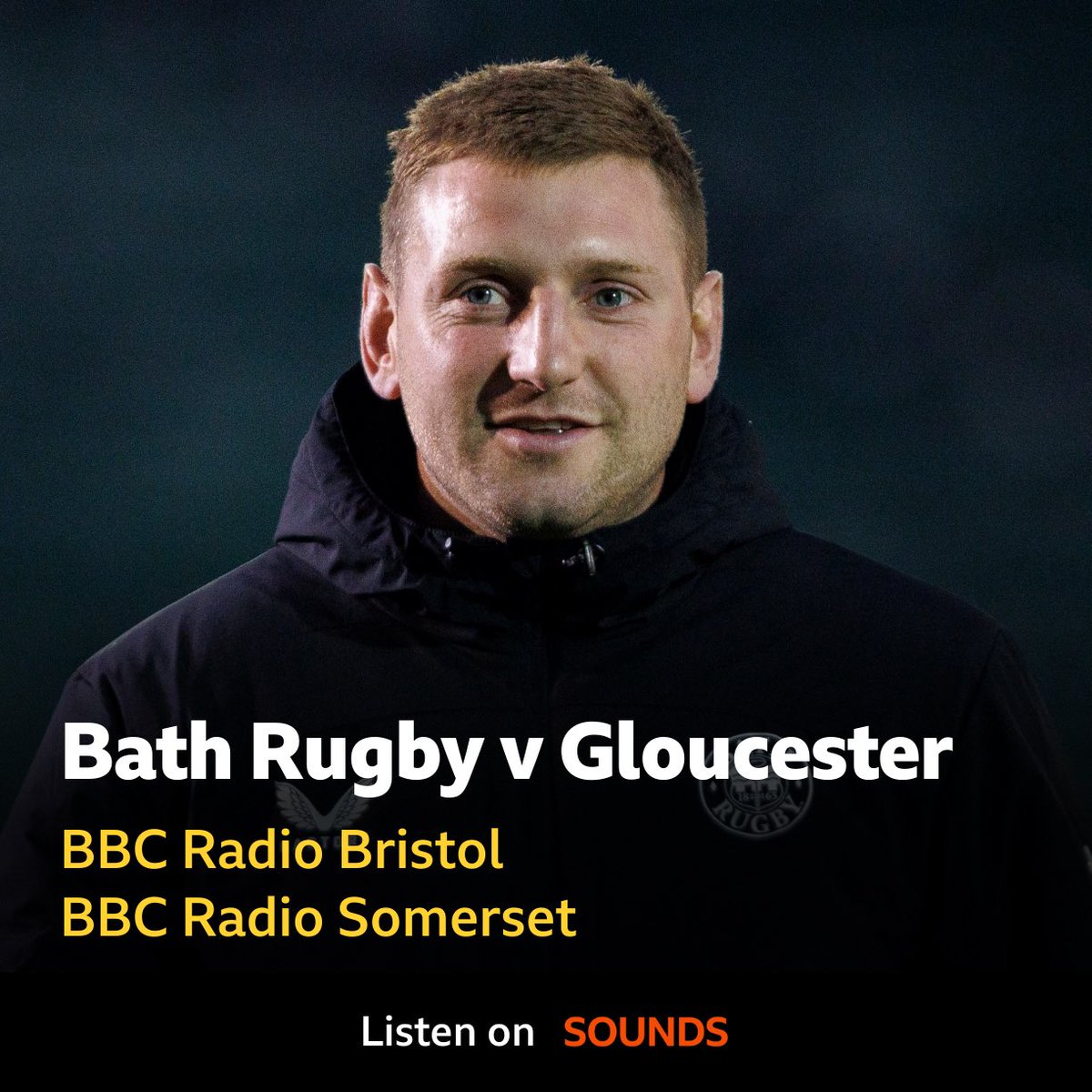 🏉 Bath Rugby 🆚 Gloucester

🎙️ Build up &amp; commentary from 5pm with <a href="/radio_sheri/">andrew sheridan</a> &amp; <a href="/danielevans28/">Daniel Evans</a> 

📻 <a href="/BBCBristol/">BBC Bristol</a> 94.9FM, 104.6FM, DAB; <a href="/bbcsomerset/">BBC Somerset</a> 95.5FM, DAB, 1566mw; <a href="/5liveSport/">BBC 5 Live Sport</a> Extra 
🔈 <a href="/BBCSounds/">BBC Sounds</a>