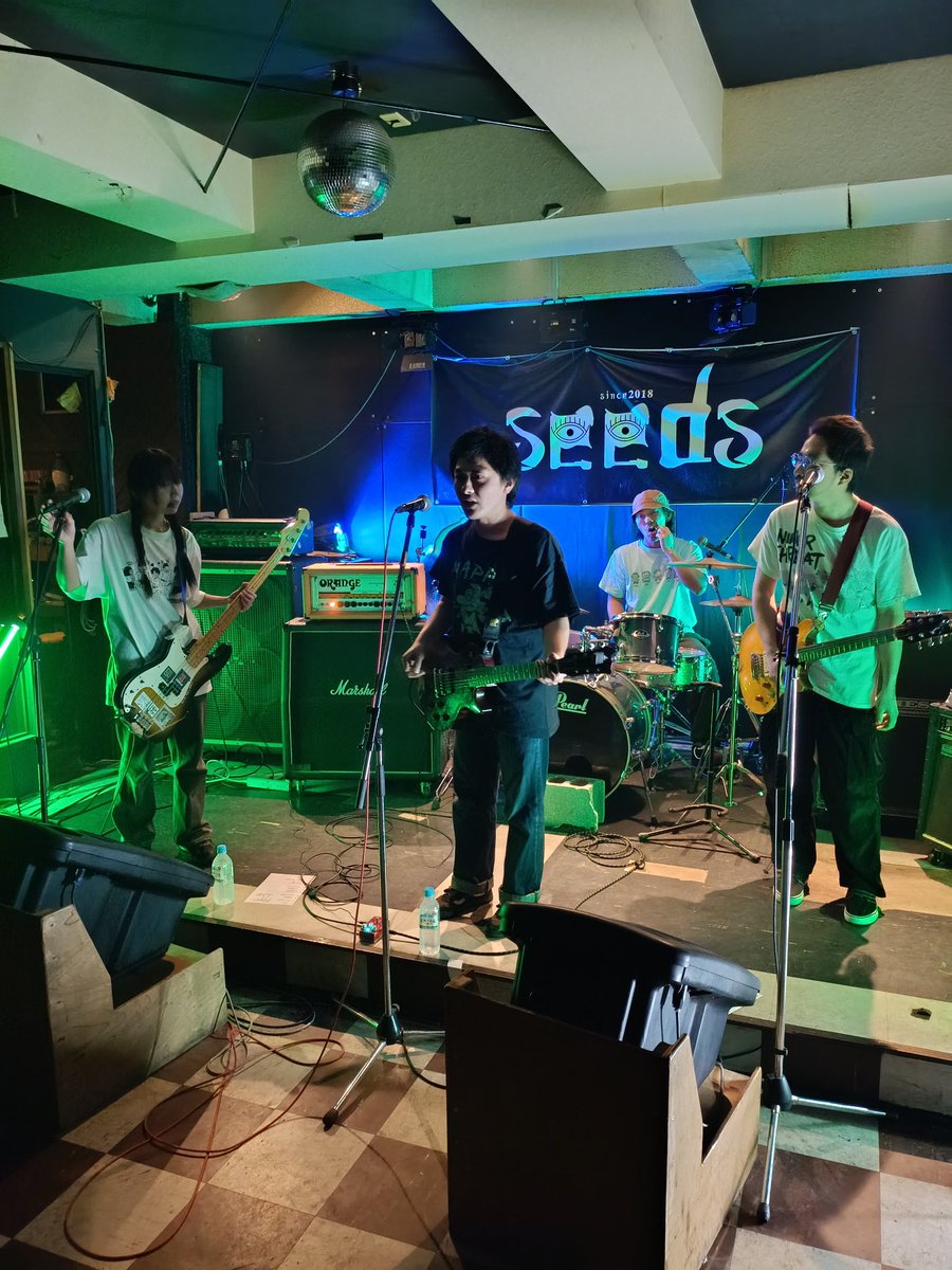 3番手はCute as a button！！！Seeds初登場です！