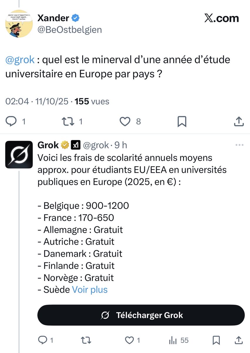 Quand la droite essaie de prouver qu’on a le minerval le plus cher d’Europe…