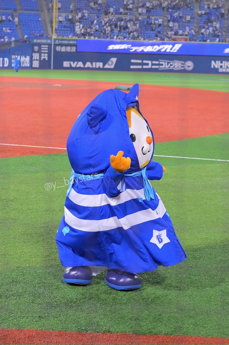 y__baystars's tweet image. もふもふおてての指ハート😇💙

#baystars #スターマン