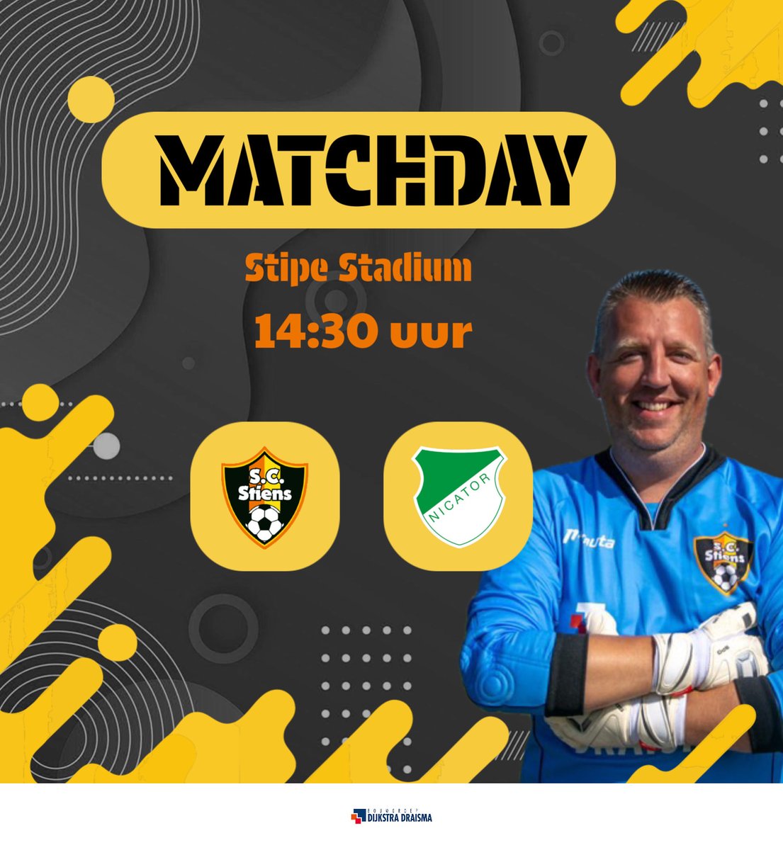 Voor even weer terug in de kooi, ons allereigenste Monument, ‘HWB22’!! Tot straks, <a href="/vv_Nicator/">Nicator</a> 👋 #stinic #utvierde #scstiens