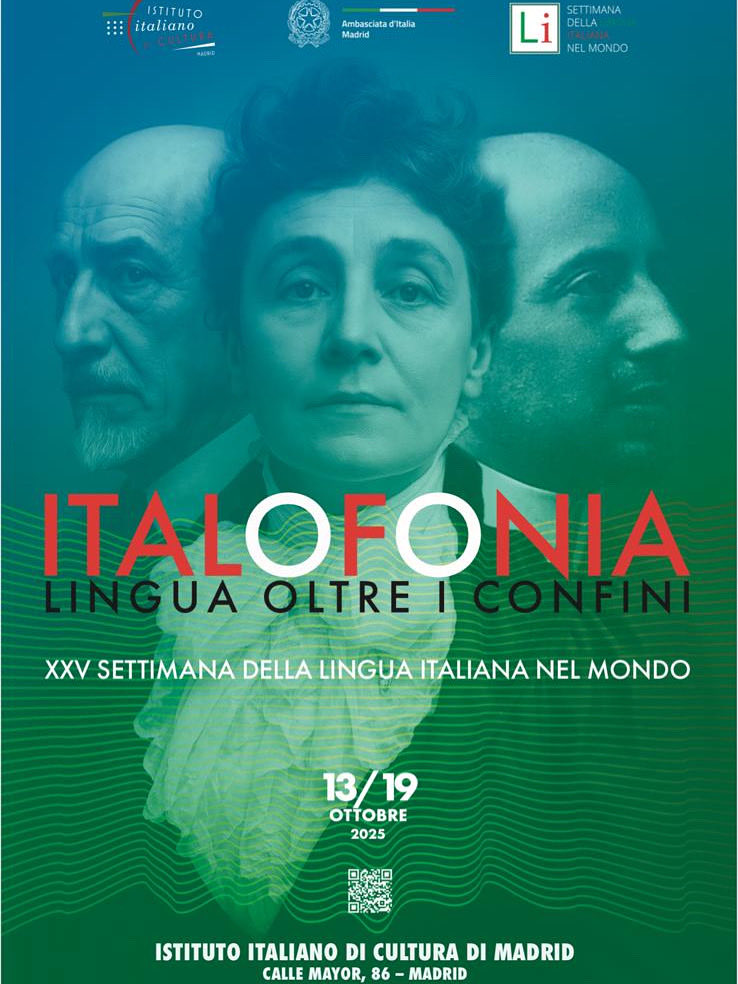 Madrid celebra la settimana della lingua italiana con eventi e spettacoli su Pirandello, La Duse e d’Annunzio.
Domenica 19 ottobre porteremo in scena la vita inimitabile del Vate nel Teatro dell’Istituto Italiano di Cultura della capitale spagnola.