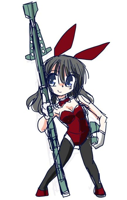 #バニーガールを貼って元気づけてください 