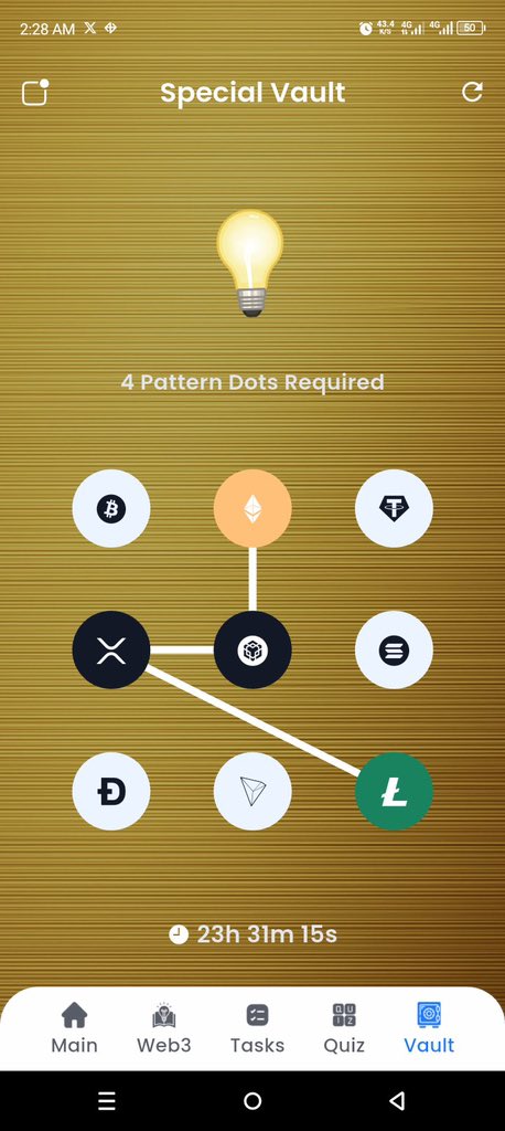 Sola2032's tweet image. 11.10.2025.
💠 Syntax Verse Quiz.
✏️ Option: . A
✏️ Pattern: 9-4-5-2
#syntax #syntaxverse #dailyvault #crypto #dailyquiz #cryptoquiz #learandearn #qui