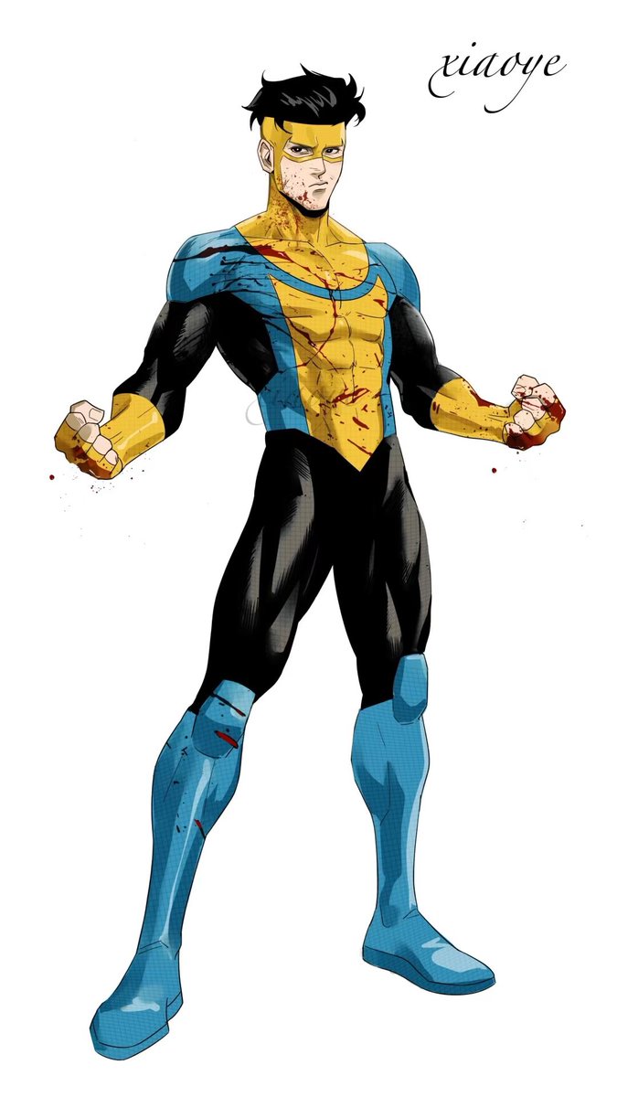 xiaoye12589's tweet image. 整理一下画过的nogo
#INVINCIBLE #MarkGrayson