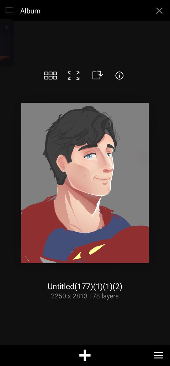 Refrone2's tweet image. Superman has been my comfort character lately, especially because of the new movie 🥹
So I wanted to try drawing him!

#wip