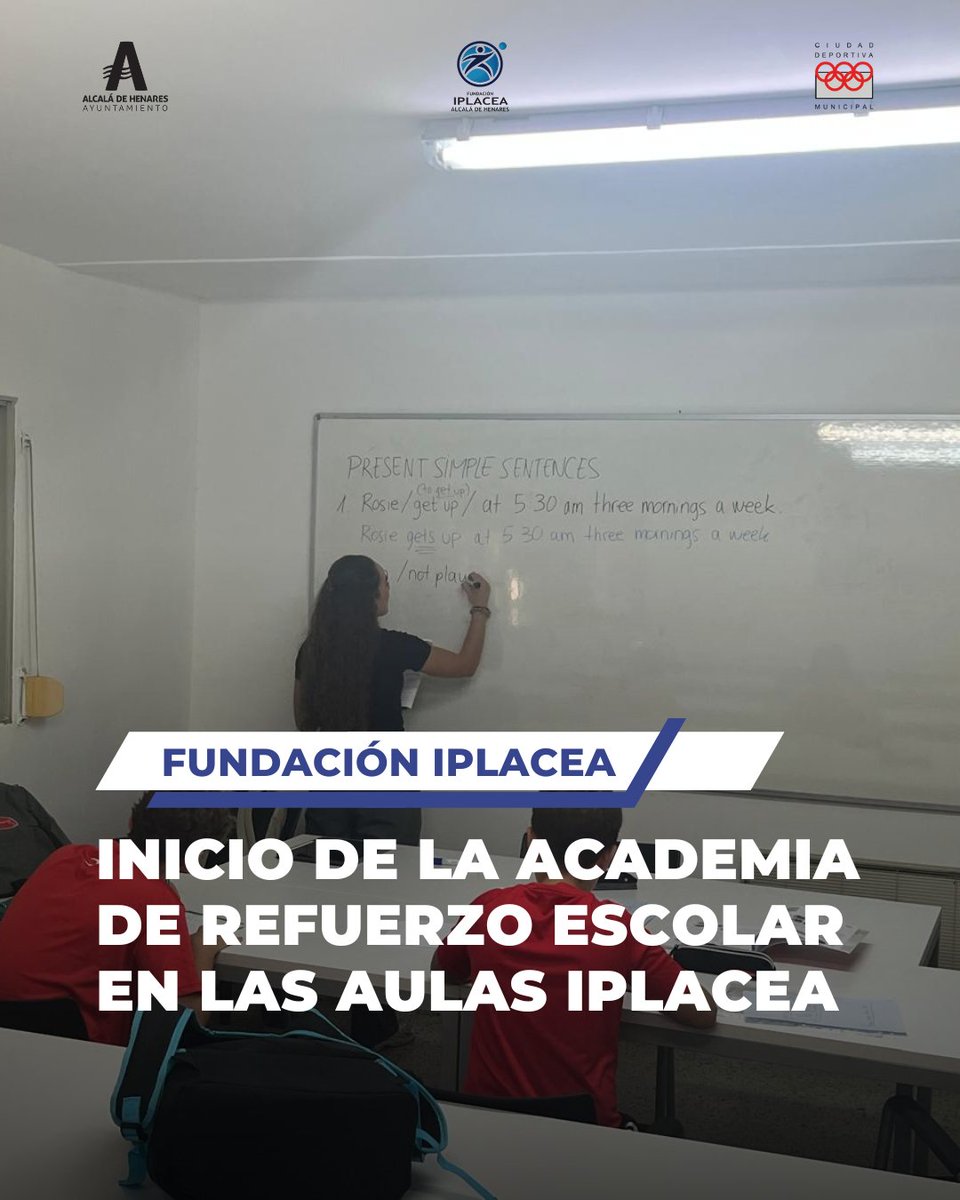 🔵ACADEMIA DE REFUERZO🔵

➡¡Haz equipo también con tus estudios! En la Academia de Refuerzo Iplacea aprenderás, repasarás y te prepararás para los exámenes con la ayuda de tus compañeros y profes, en un ambiente positivo y cercano.

#vamosipla #balonmano