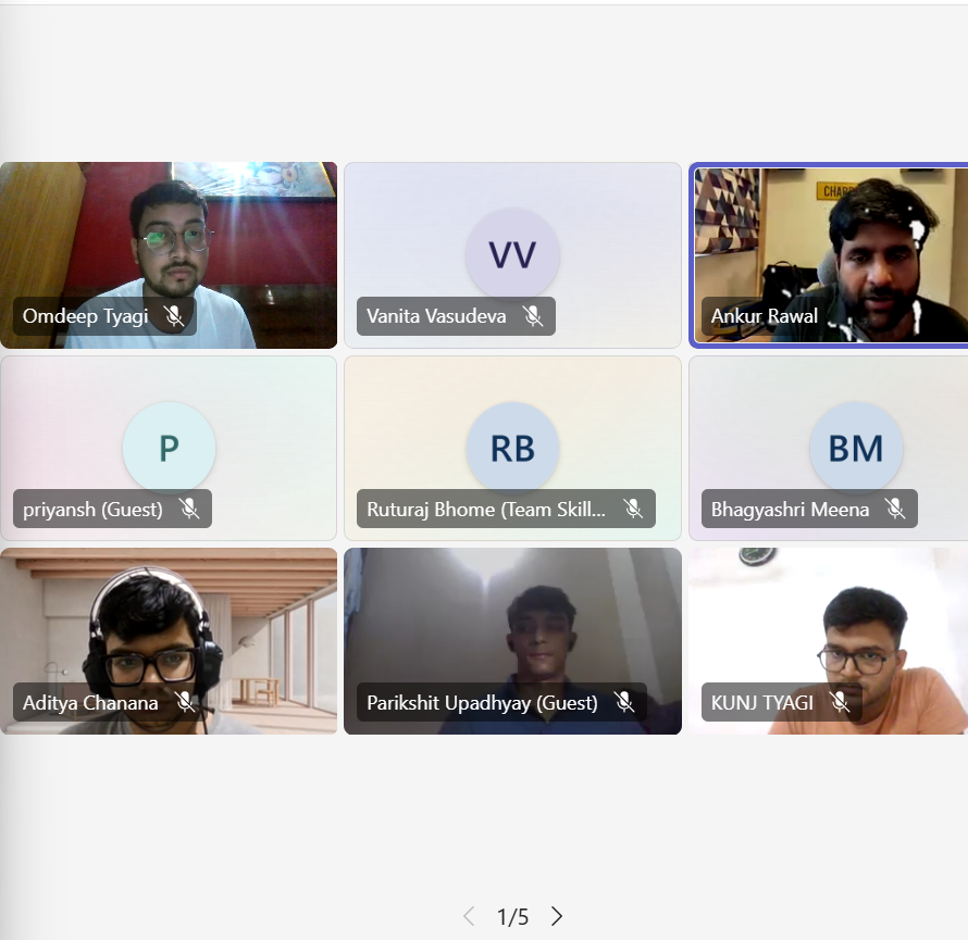 OmdeepTyagi's tweet photo. It just hits different when you learn together 🤍

Still remember our first online meet with Samsung and all the amazing teams 💻💡
The energy, the ideas — it truly felt like the start of something big!

#sft_India_2025 #BuildingWithSamsung #SolveForTomorrow #Parakh https://t.co/MLY92Y058R