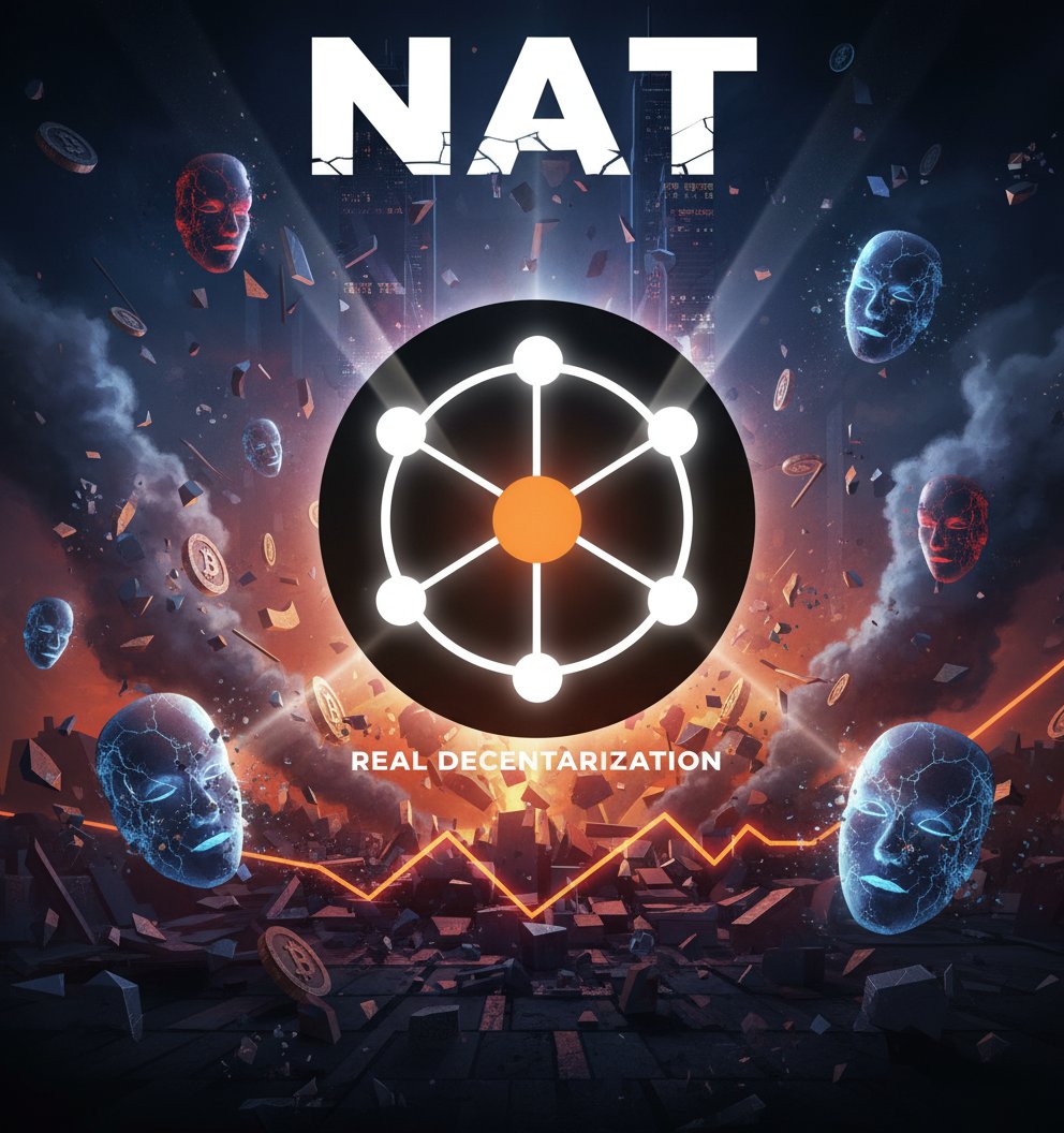 Web3Insect's tweet photo. Every crypto talks decentralization.

Only Bitcoin is decentralized.

And only NAT, born from Bitcoin, inherits that DNA.

The crash just proved it  - true decentralization can’t be manipulated. ⚡️

#Natstoppable #Bitcoin #NAT https://t.co/08VxL2SUl0