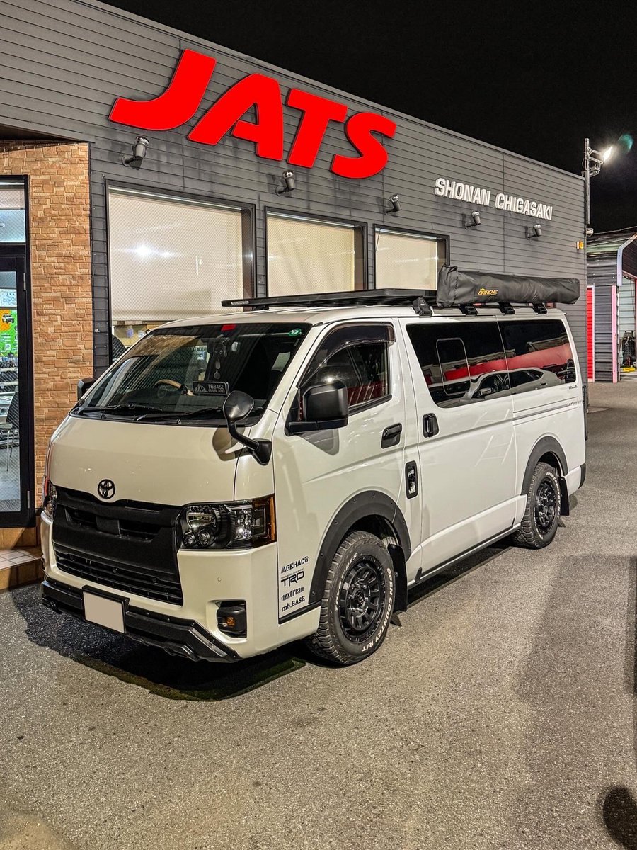 JATS_custom's tweet photo. TOYOTA HIACE

･RHINO-RACK
･DARCHE

商品ご購入～お取付けまで
全てJATSにお任せ下さい💪🔥

 #RHINORACK
 #DARCHE
 #TOYOTA
 #HIACE 
 #ﾊｲｴｰｽ
 #ｶｽﾀﾑ
 #JATS
 #茅ヶ崎 https://t.co/4AYvADaQQV