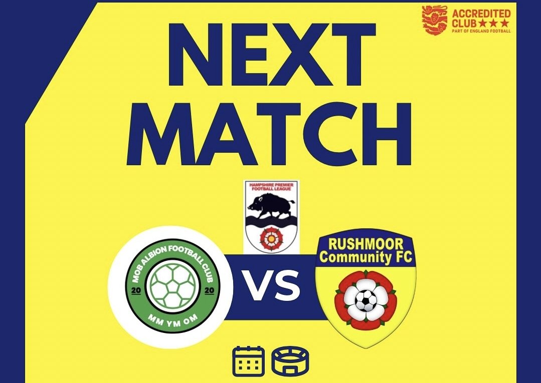 Rushmoor Community FC Mens tweet media