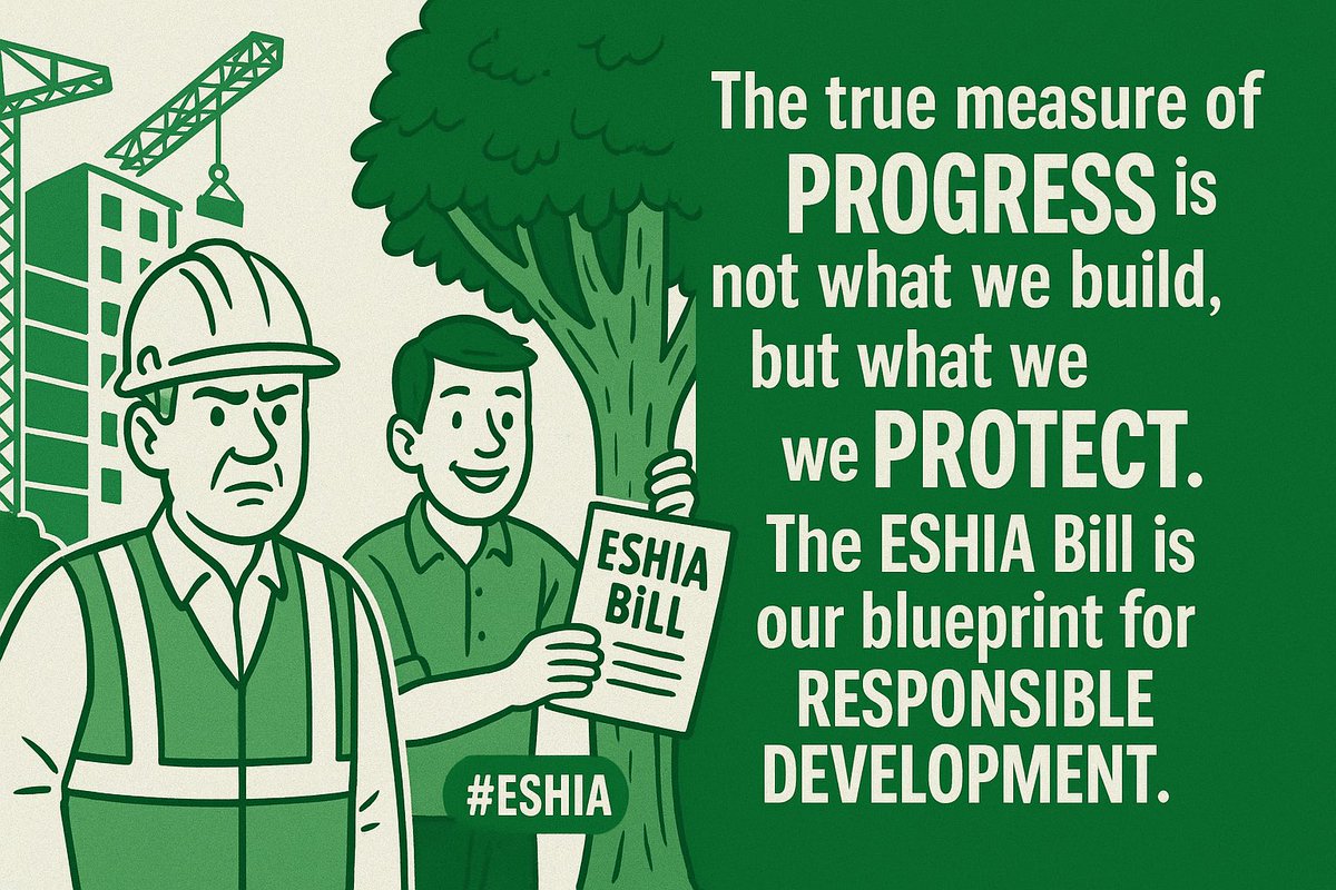 The true measure of progress is not what we build, but what we protect. The #ESHIA Bill is our blueprint for responsible development. <a href="/NGRSenate/">The Nigerian Senate</a> <a href="/Climategovng/">National Council on Climate Change</a> <a href="/ClimateWed/">ICCDI AFRICA</a>