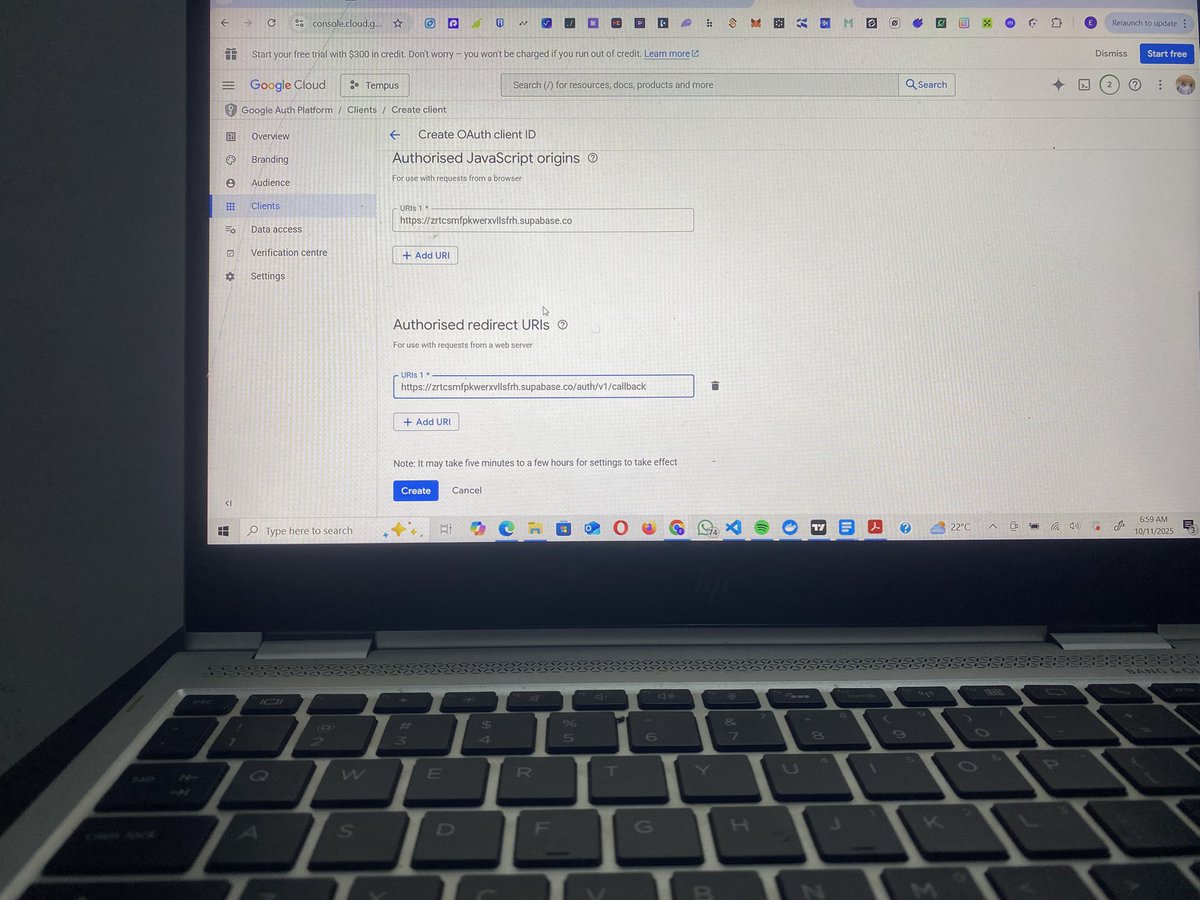 Big_Zaddyy_'s tweet image. Day 2 

Today I have started with enabling Oauth (Google login), creating tables and adding Row Level Security to some tables. 

Let’s see how far consistency can go, I hope bugs don’t deter me. 
#naijatech #buildinpublic #Ecommerce #frontend #supabase #webdeveloper