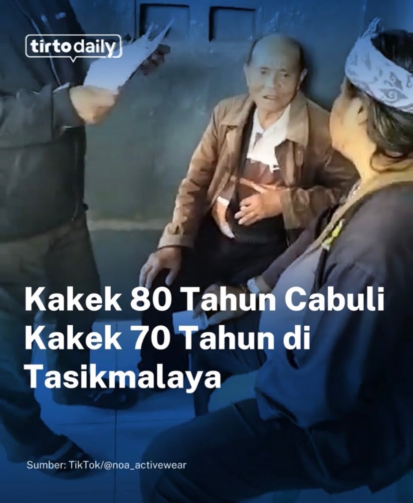 Affah? Tuwir makan tuwir. Udah lama kerisnya gak diasah sekalinya diasah malah sama yang udah karatan😂