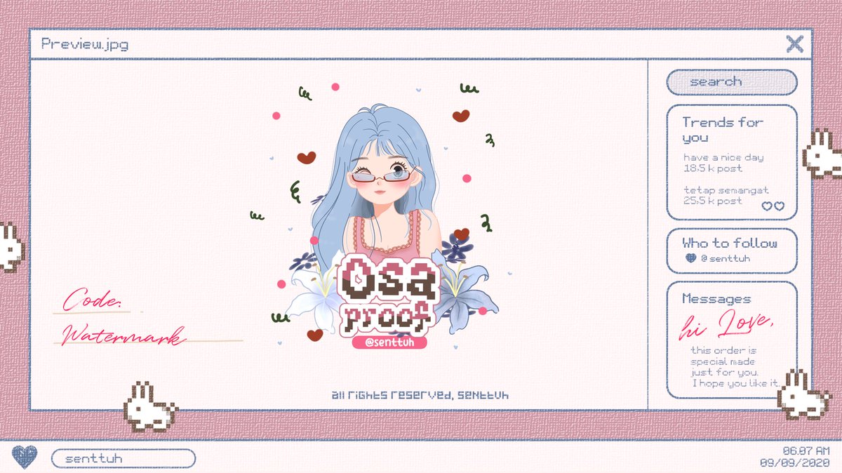senttuh's tweet image. help rt or repost pleasee 🥺🤝

ready stock layout chibi

💰40,000 bundle with watermark

✅free retext header, ava
✅get layout 1 ava png &amp;amp; wm

sfu #zonauang #zonaba #zonajajan